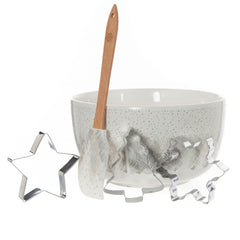 Bread and Butter Electroplate Tree Mini Mix Bowl Set - Silver-VIC_Metro