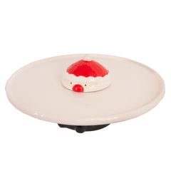 Bread and Butter Santa Footed Cake Plate 29 x 12.5cm-NSW_Metro