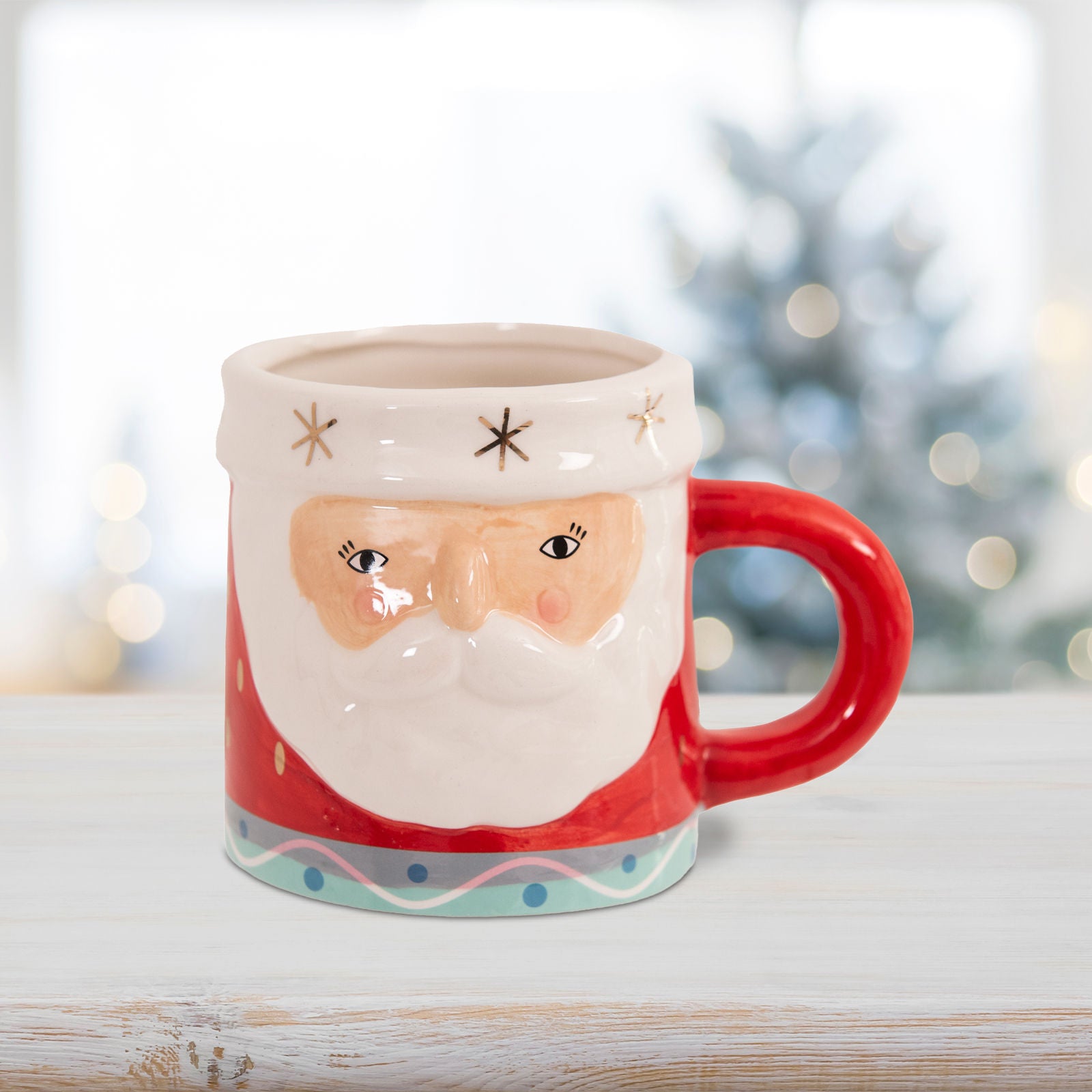 Bread and Butter Santa Mug 14 Oz-ACT