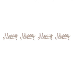 Bread and Butter Napkin Rings - Merry - 4 Pack-WA_Metro