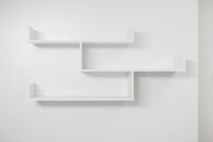 ZURICH MULTI LEVEL SHELF KIT (WHITE)-NT_Metro