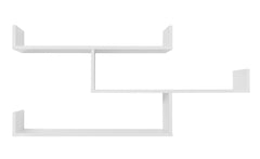 ZURICH MULTI LEVEL SHELF KIT (WHITE)-SA_Rural