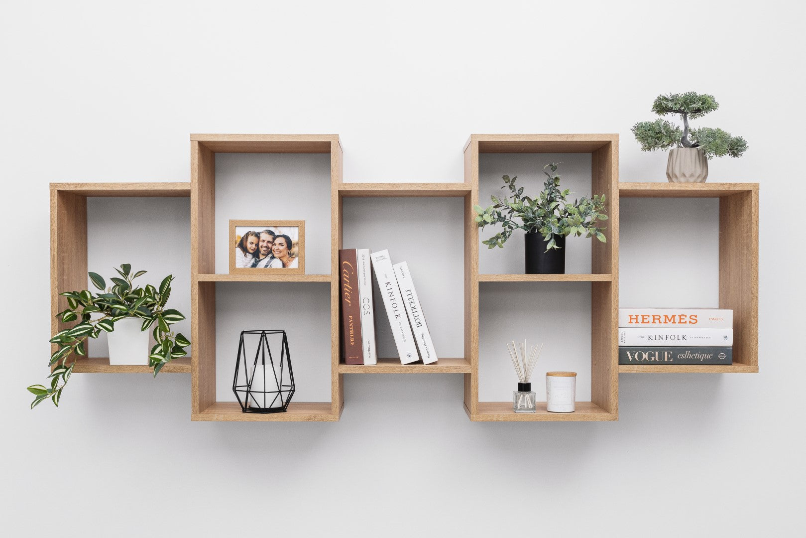 LISBON DISPLAY SHELF - NATURAL OAK-WA_Rural