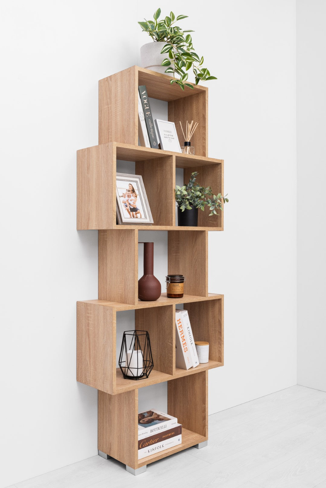 LISBON DISPLAY SHELF - NATURAL OAK-WA_Rural