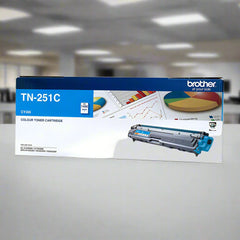 Brother TN-251C Colour Laser Toner - Cyan, HL-3150CDN/3170CDW/MFC-9140CDN/9330CDW/9335CDW/9340CDW /DCP-9015CDW1,400 Pages