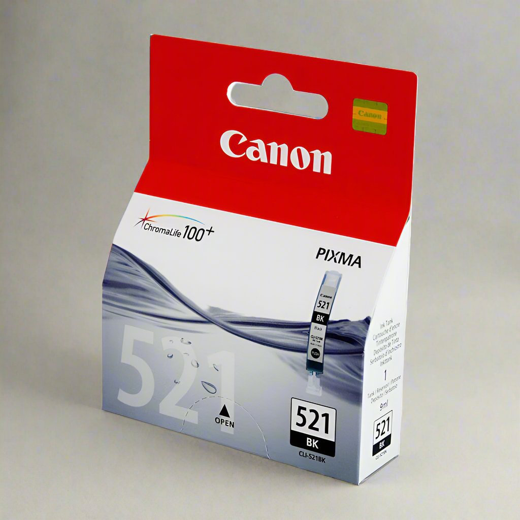 Canon CLI521BKBlack ink tank iP3600, iP4600, MP540, MP620a