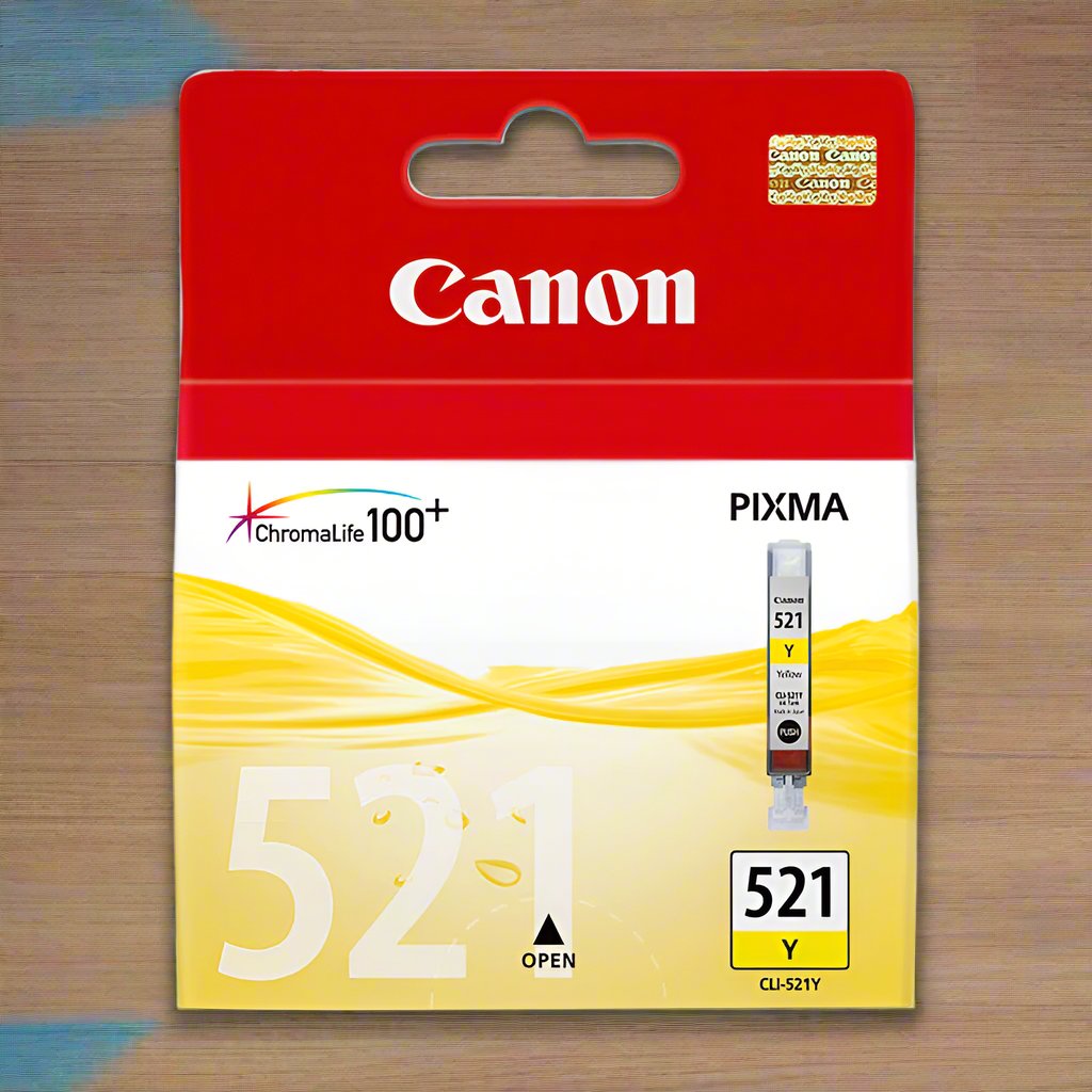 CANON CLI521 Yellow Ink Cartridge