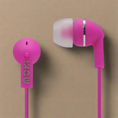 MOKI Dots Noise Isolation Earbuds - PINK