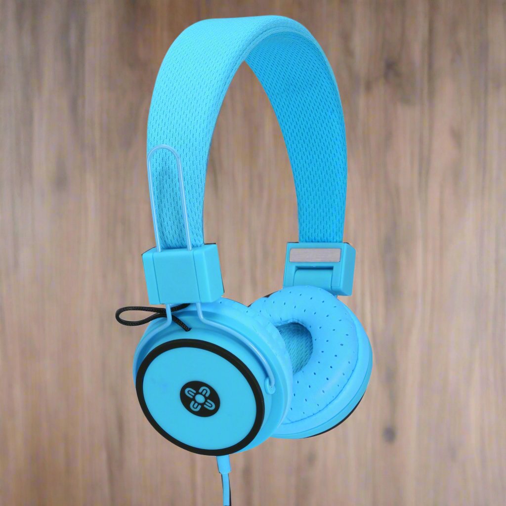 MOKI Hyper Blue Headphones