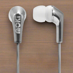 MOKI Metallics Earphone - SILVER