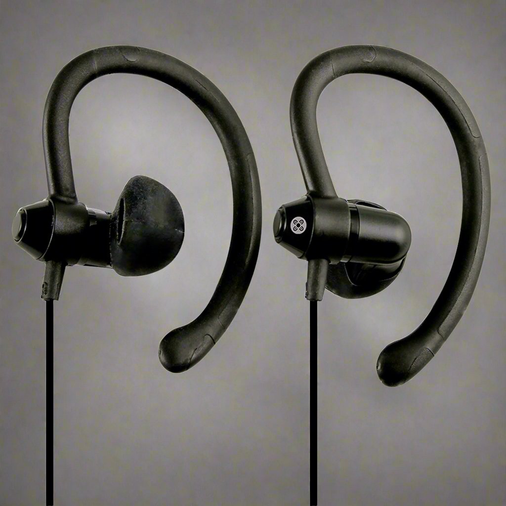 MOKI 90 Sports Black Earphones