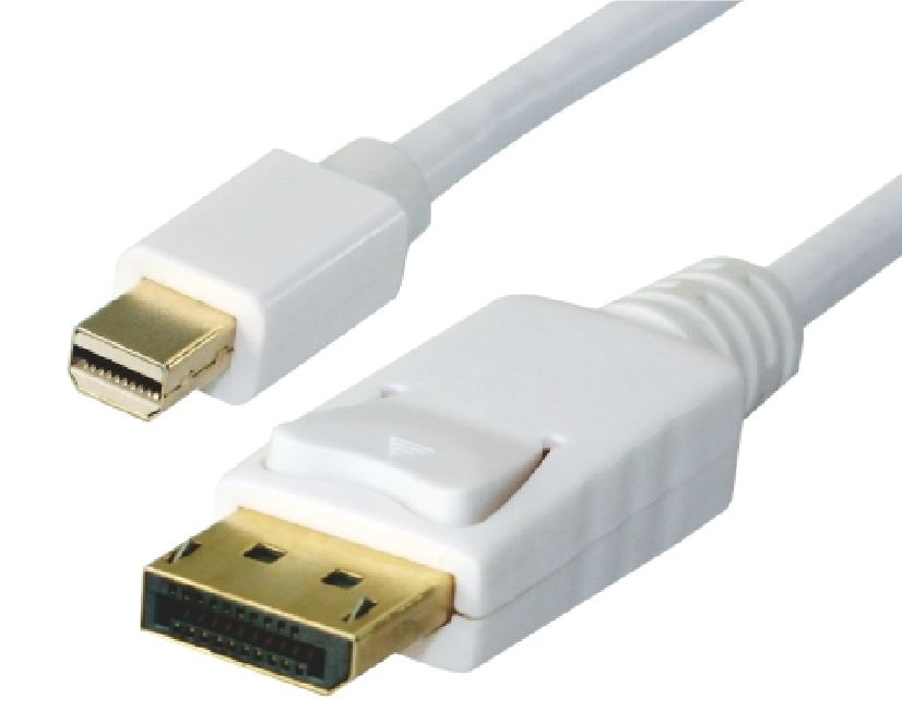 ASTROTEK Mini DisplayPort DP to DisplayPort DP Cable 1m - 20 pins Male to Male Gold Plated RoHS