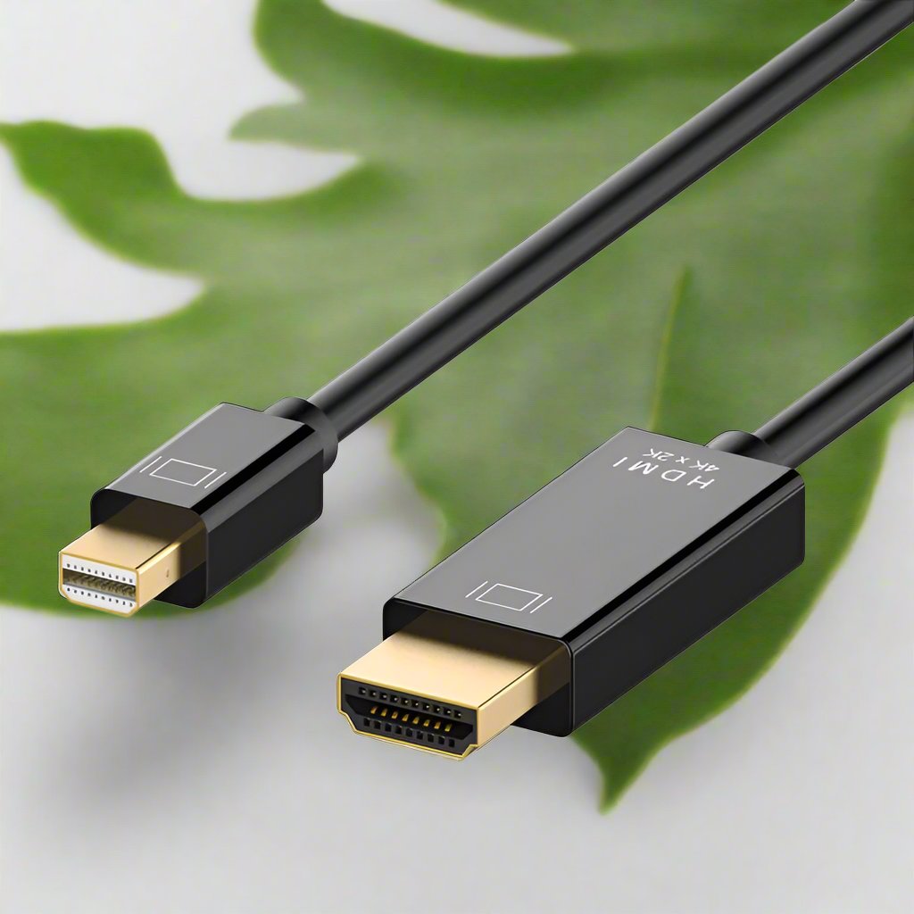 SIMPLECOM DA202 4K Mini DisplayPort (miniDP) to HDMI Cable 2160P Ultra HD 1.8M