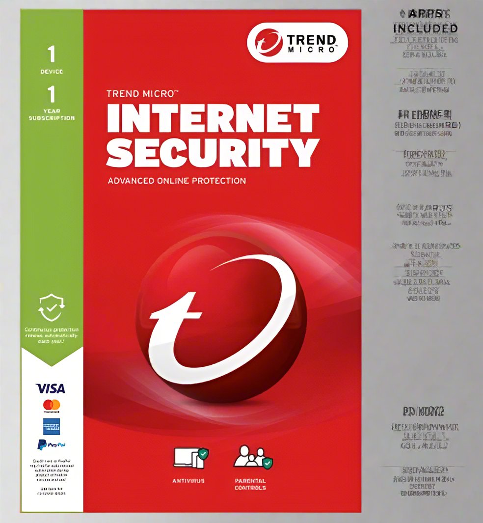 TREND MICRO Micro Internet Security (1 Device)  Retail Mini Box Auto Renew