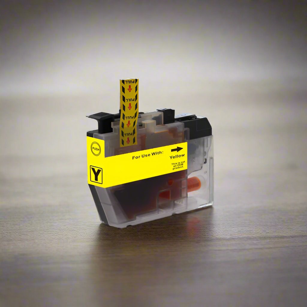 Premium Yellow Compatible Inkjet Cartridge Replacement for LC-3313Y