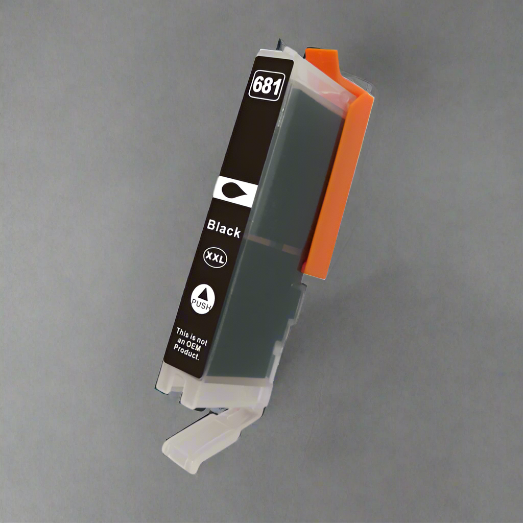 Premium Black Compatible Inkjet Cartridge Replacement for CLI-681BKXL