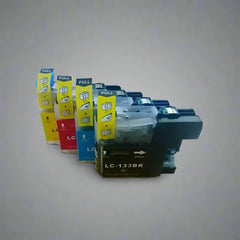 BROTHER LC133 Compatible Inkjet Cartridge Set 4 Ink Cartridges [Boxed Set]