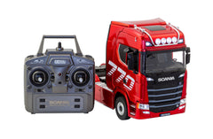 Scania Licensed Remote Control Trailer Head Truck with Lights, Sounds & Steering Adjustment