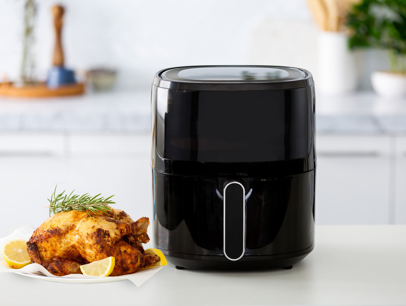 6L Digital Air Fryer w/ 1600W & Glass Window-NT_Rural