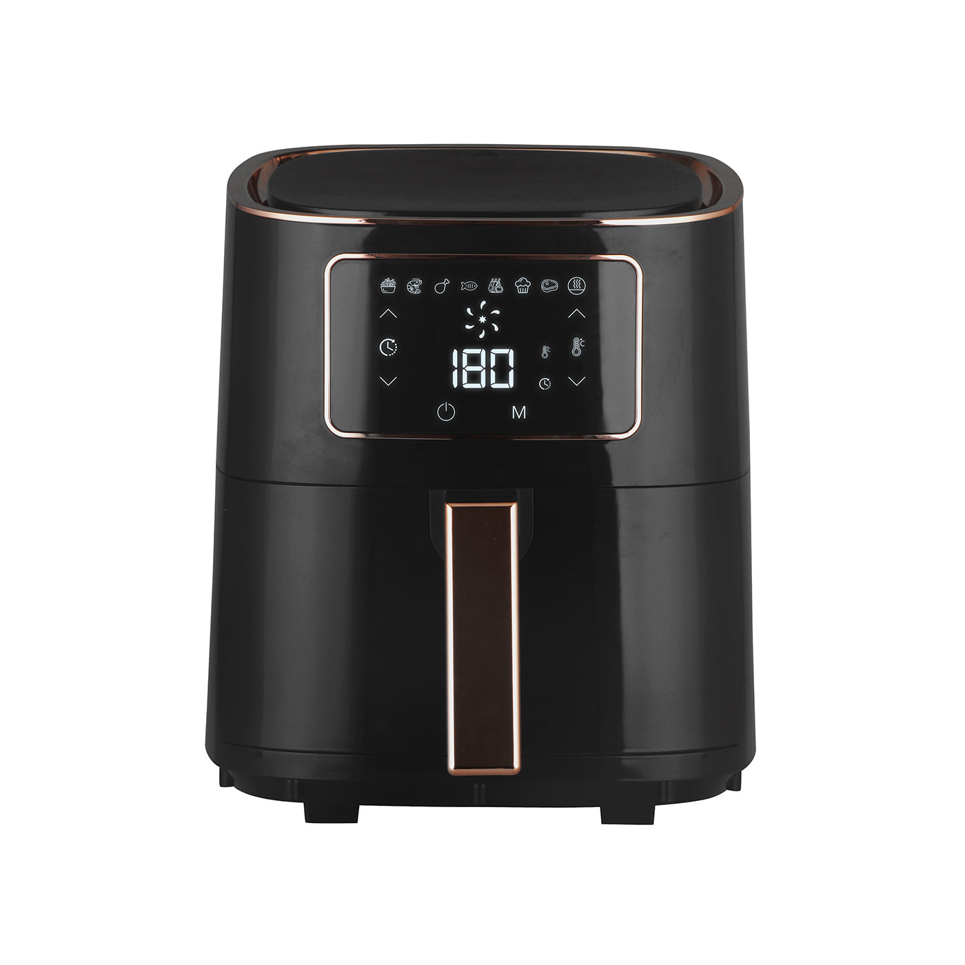 7L Digital Air Fryer (Black) 1700W, 200C, 8 Cooking Settings-ACT