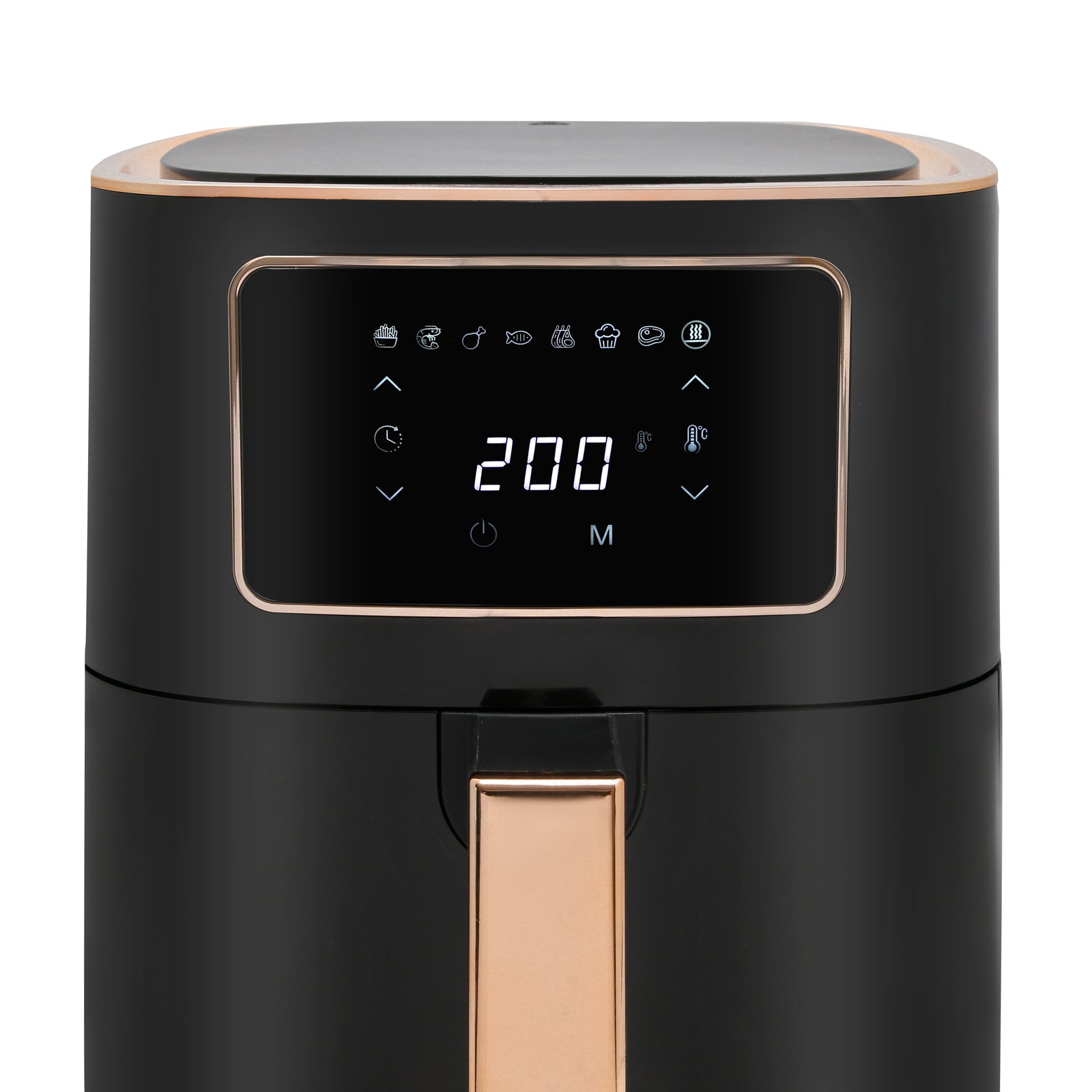 7L Digital Air Fryer (Black) 1700W, 200C, 8 Cooking Settings-NSW_Metro