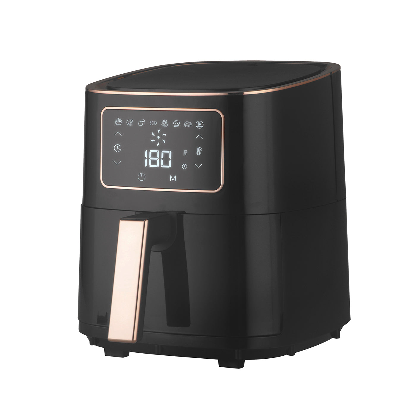 7L Digital Air Fryer (Black) 1700W, 200C, 8 Cooking Settings-ACT