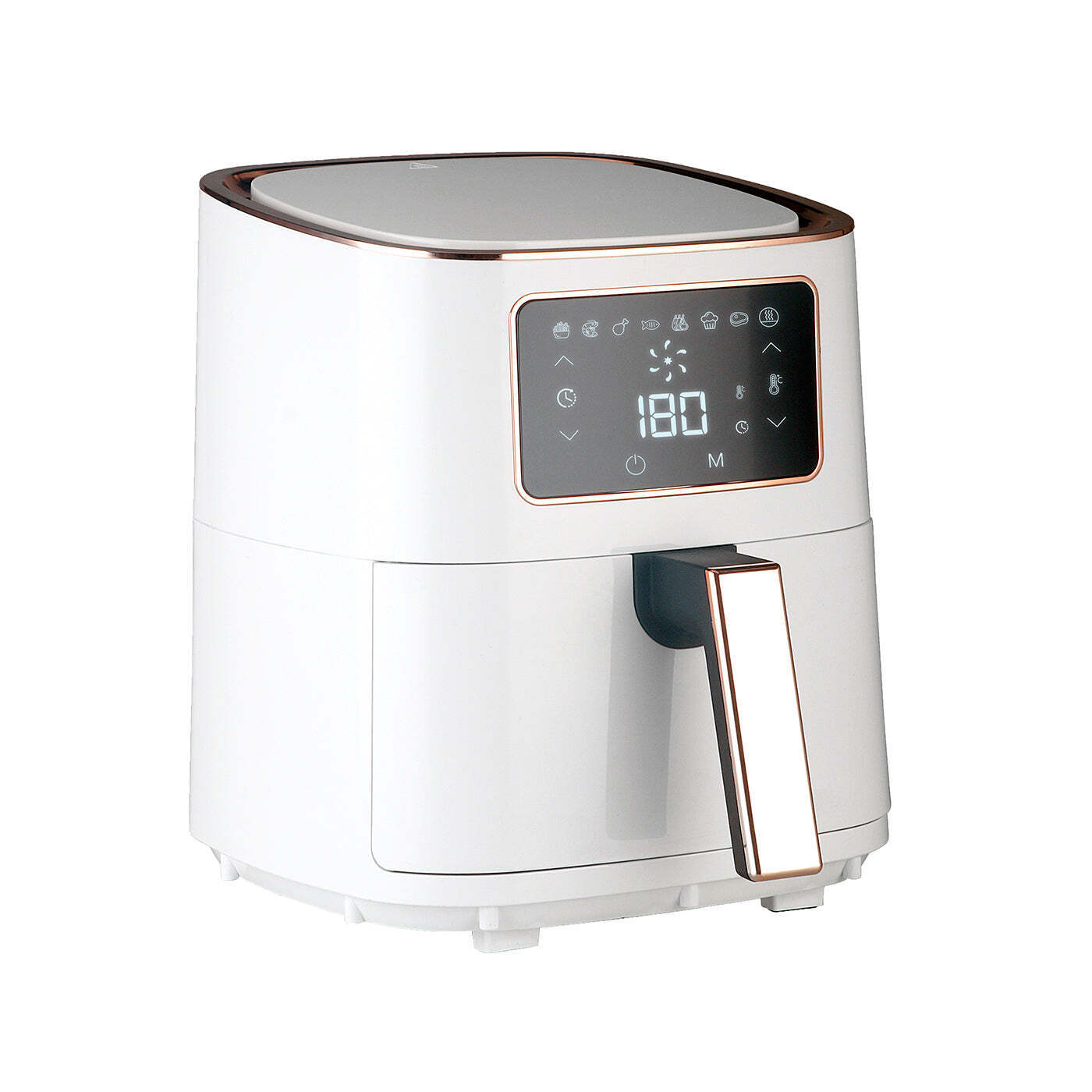 7L Digital Air Fryer (White Rose Gold) 1700W, <200å¡C, 8 Cooking Settings-ACT