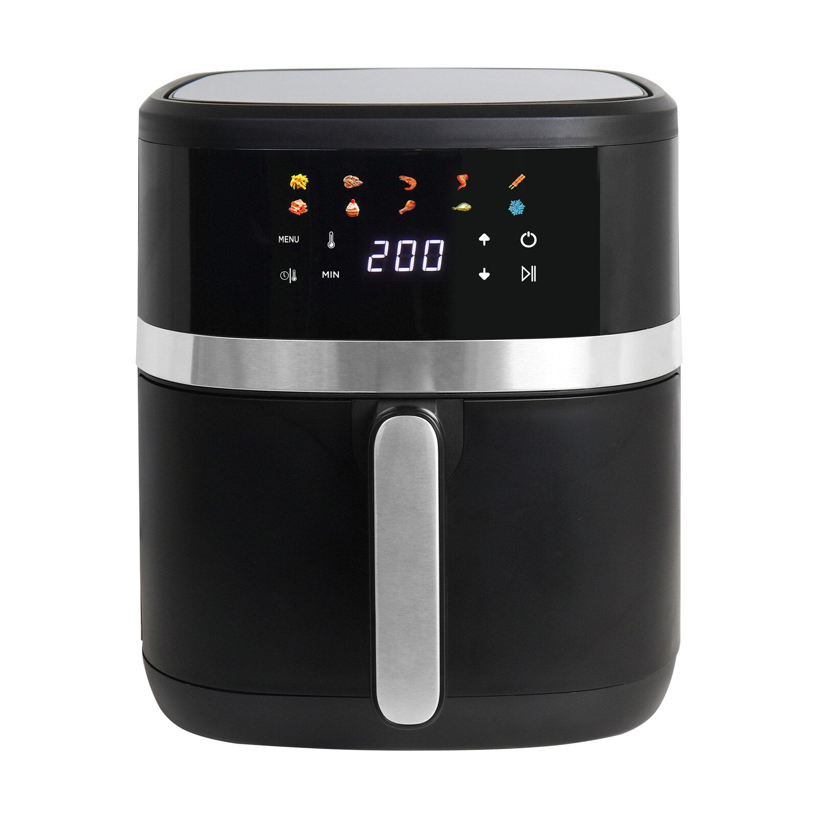 7.5L Digital Air Fryer with Dual Heating Elements-REMOTE