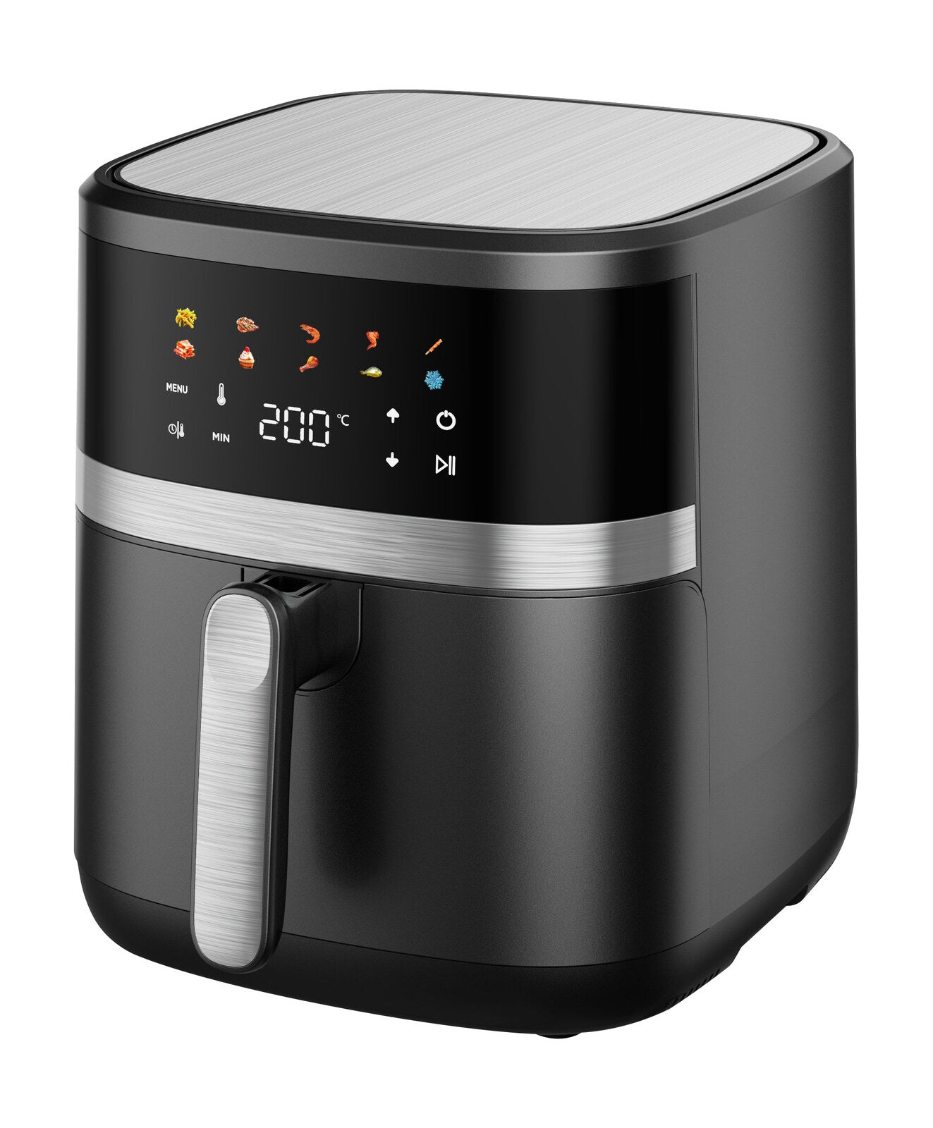 7.5L Digital Air Fryer with Dual Heating Elements-ACT