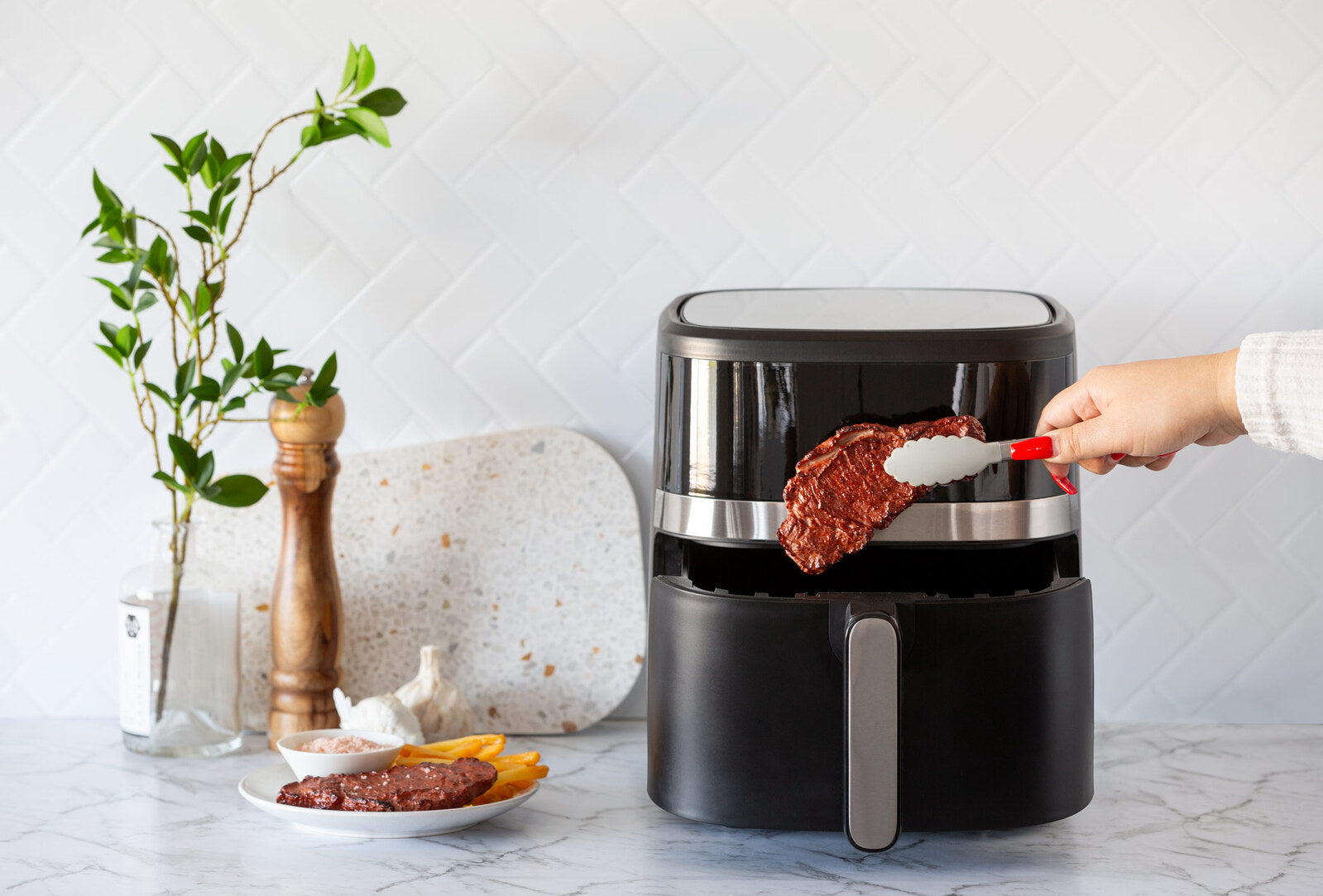 7.5L Digital Air Fryer with Dual Heating Elements-SA_Metro