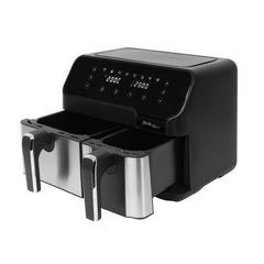 10L Digital Dual Zone Air Fryer w/ Dual Temperature Control-TAS_Metro