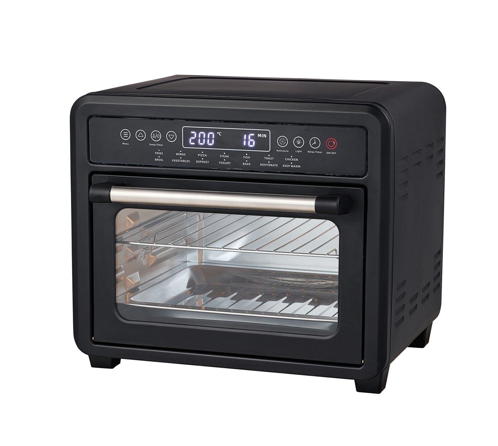 23L Digital Air Fryer Convection Oven with 12 Cooking Programs-QLD_Metro