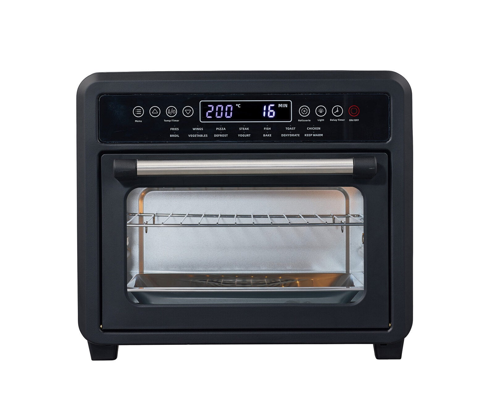 23L Digital Air Fryer Convection Oven with 12 Cooking Programs-ACT