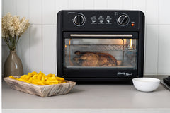 23L Air Fryer Oven (Black) + 3 Accessories to Bake & Cook-QLD_Metro