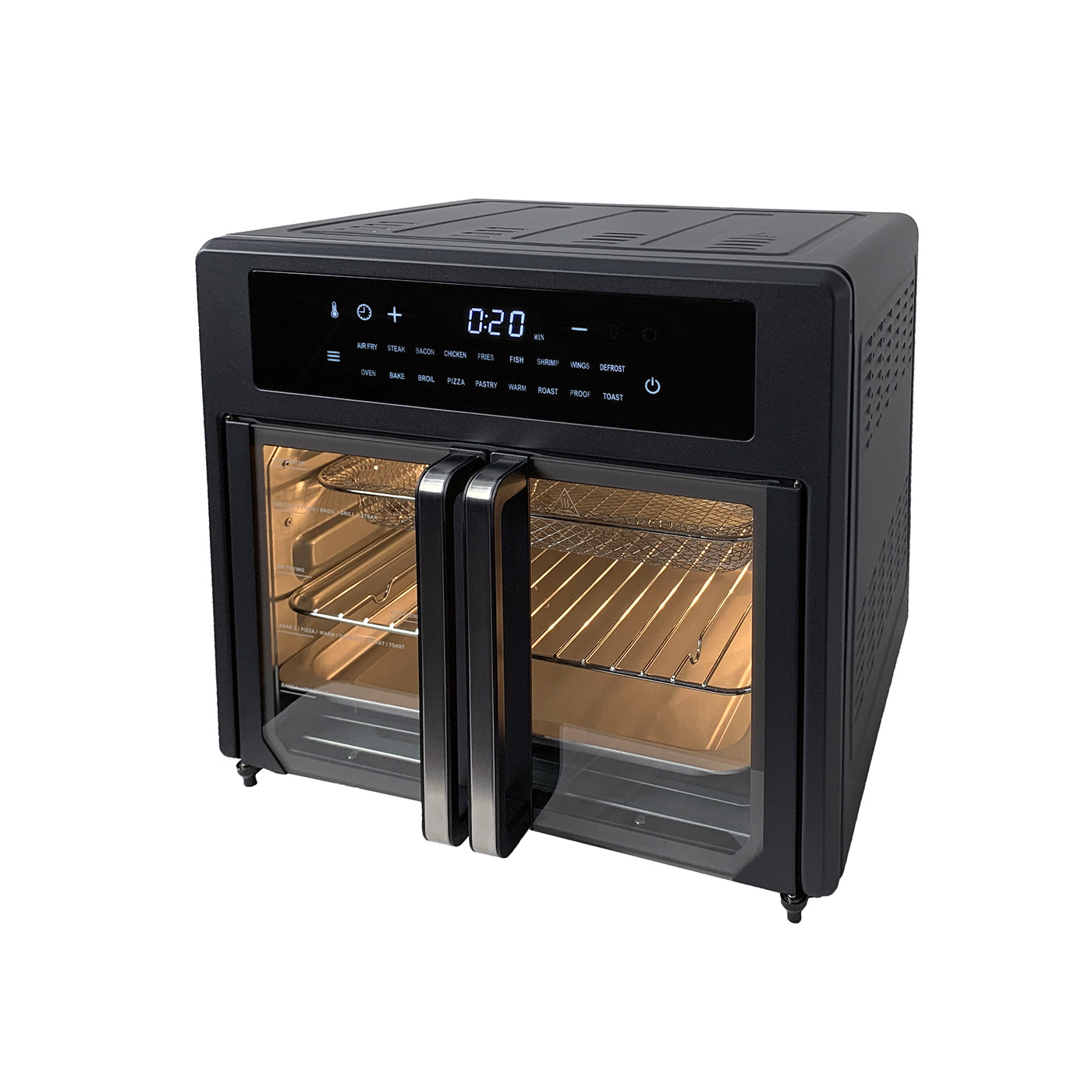 25L Air Fryer Convection Oven with 360 Cooking & French Doors-NT_Rural