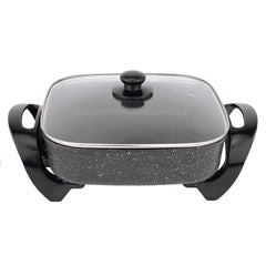 Stone Electric Fry Pan for Cooking, 7.2L Capacity, Non-Stick-REMOTE