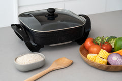 Stone Electric Fry Pan for Cooking, 7.2L Capacity, Non-Stick-QLD_Metro