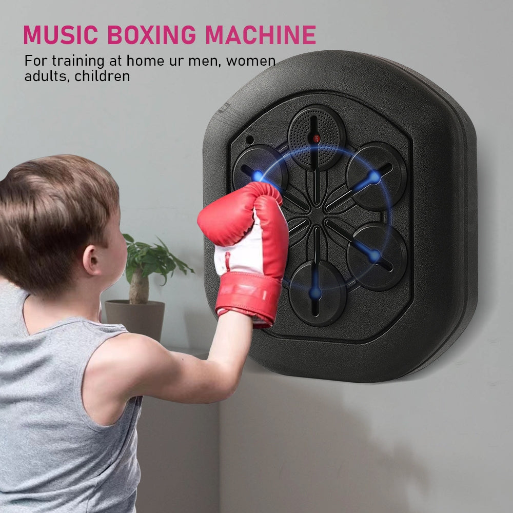 Music Boxing Training Electronic Boxing Wall Target Glove Intelligent APP Combat-NSW_Metro