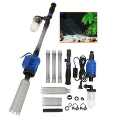 Electric Aquarium Fish Tank Cleaner Water Exchanger Siphon Vacuum Sand Cleaner-NSW_Rural