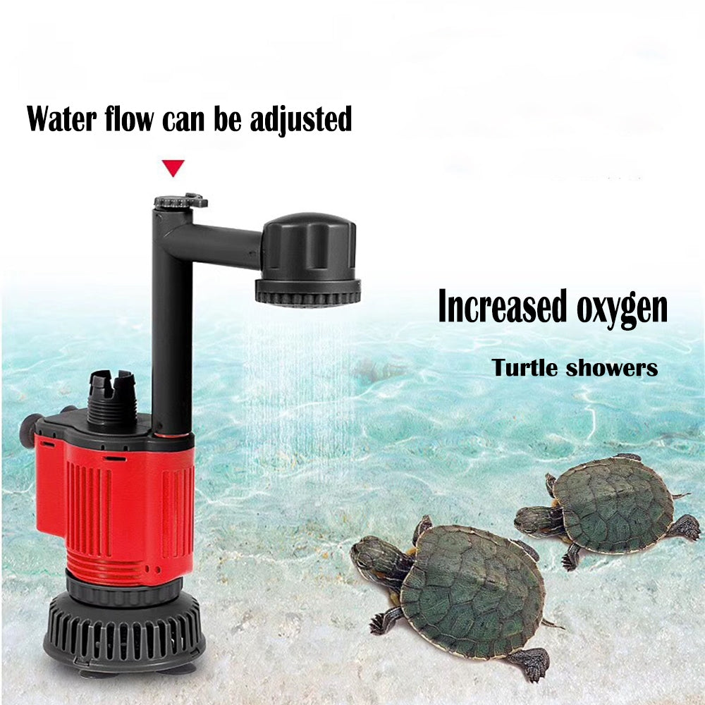 Aquarium Electric Siphon Pump Vacuum Cleaner Fish Tank Clean Water Change Gravel-WA_Rural