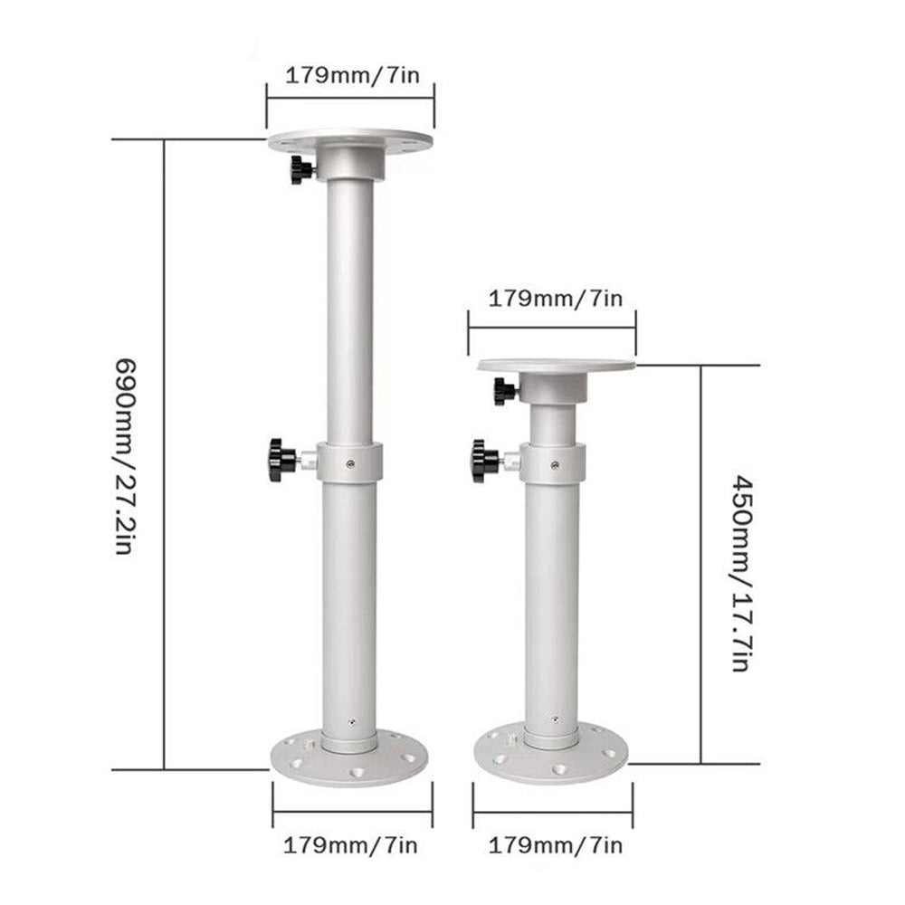 Table Pedestal Telescopic Furniture Leg for RV Marine Boat Caravan Motorhome-ACT