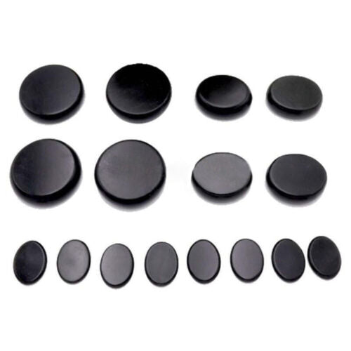 16 Pcs Hot Massage Basalt Stone Volcanic Stones Kit Rock SPA Oiled Massager Salon-ACT