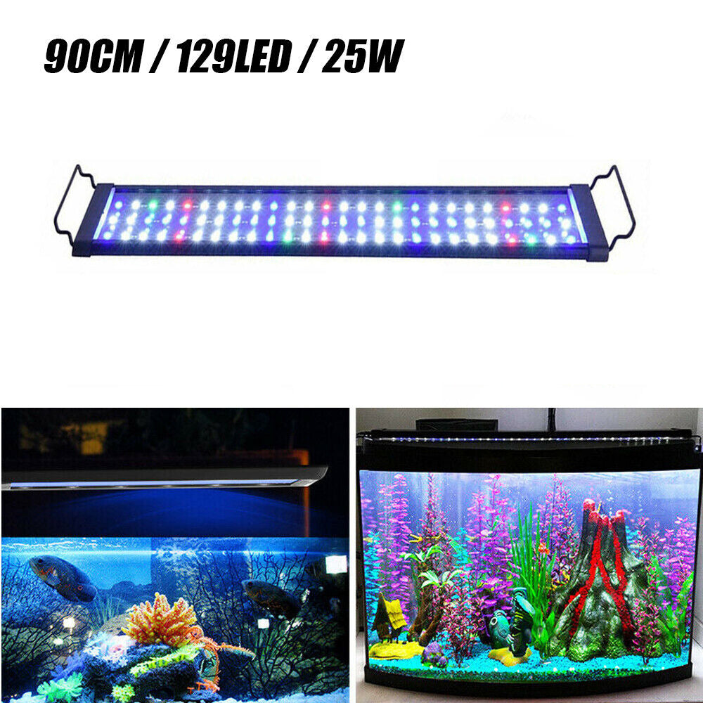 90cm Aquarium Light Lighting Full Spectrum Aqua Plant Fish Tank Bar LED Lamp-TAS_Metro