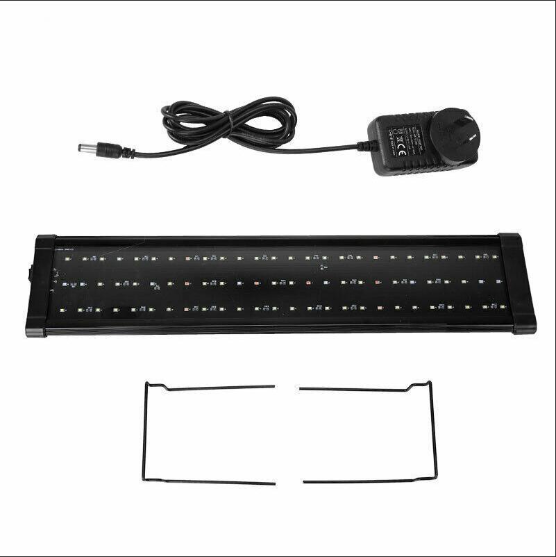 90cm Aquarium Light Lighting Full Spectrum Aqua Plant Fish Tank Bar LED Lamp-REMOTE