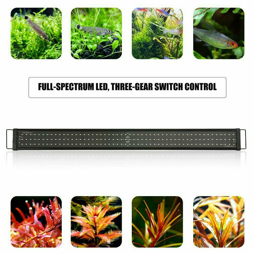 90cm Aquarium Light Lighting Full Spectrum Aqua Plant Fish Tank Bar LED Lamp-TAS_Metro