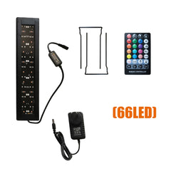 66LED Full Spectrum Aquarium LED Light Lighting Aqua Plant Fish Tank Lamp-REMOTE