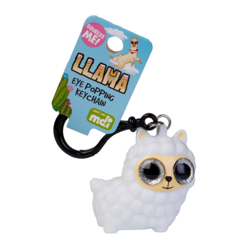 Eye Popping Keyring Llama