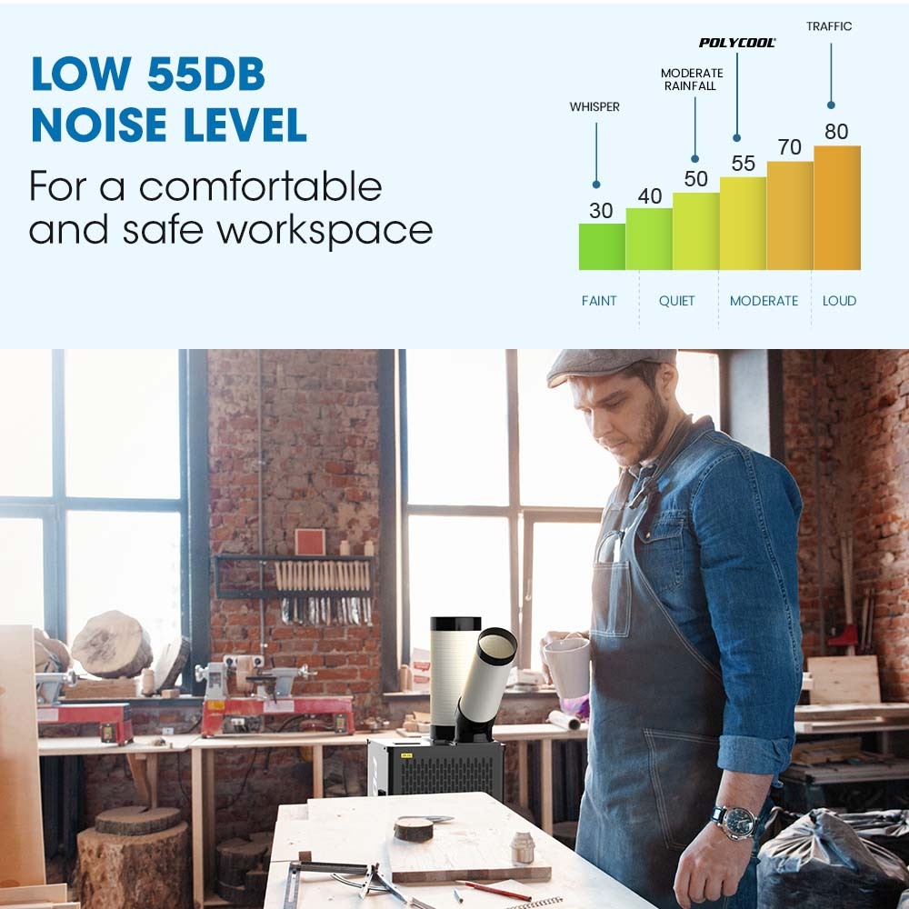 POLYCOOL 2.7kW Portable Industrial Spot Cooler