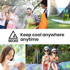 GECKO 95L Portable Upright Fridge Refrigerator 12V/24V/240V Caravan Motorhome-QLD_Metro