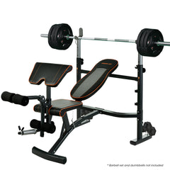 PROFLEX Weight Bench Workout Gym Press Adjustable Home Lifting Fitness Incline-QLD_Metro